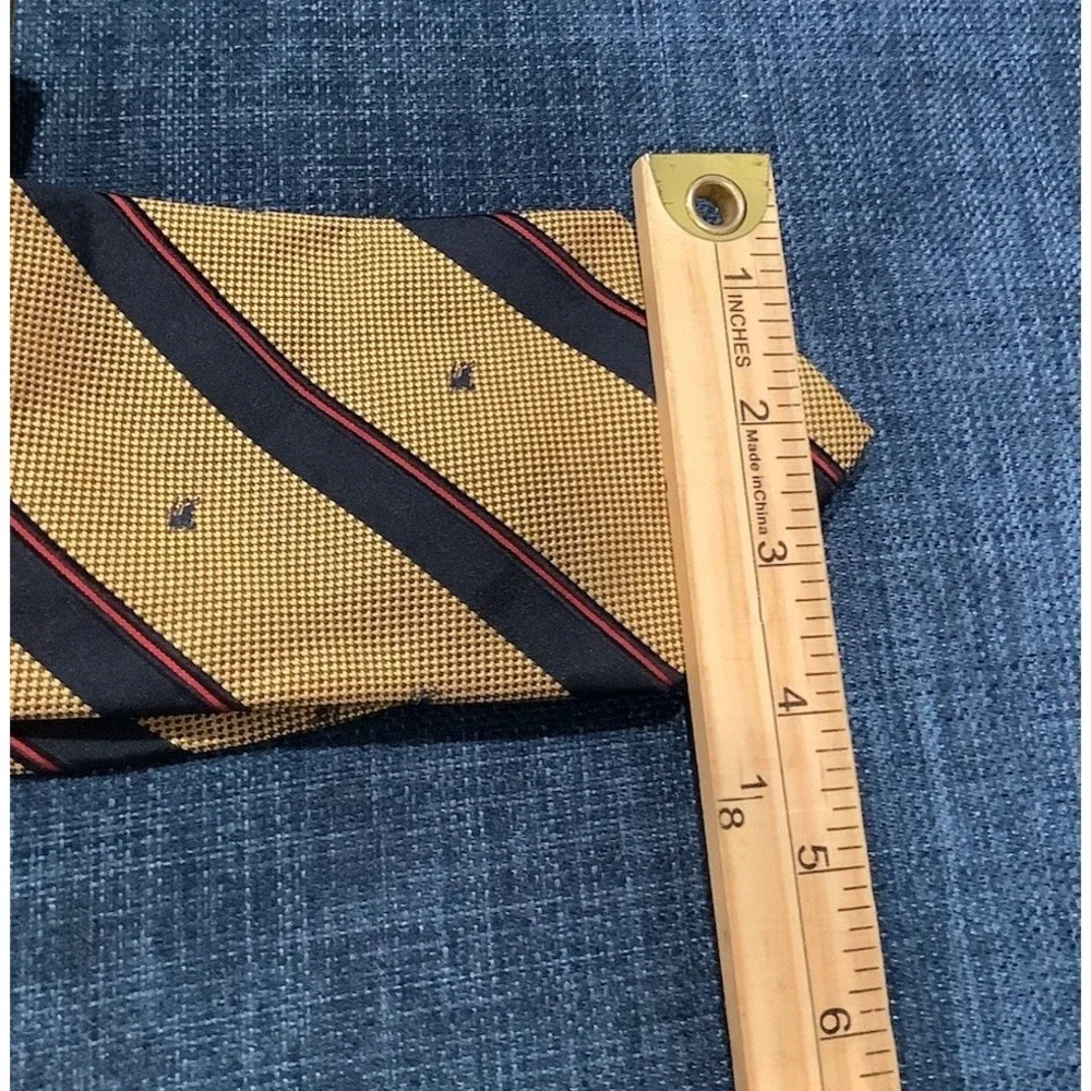 Burberry London Monogram 100% Silk Tie Made In Italy